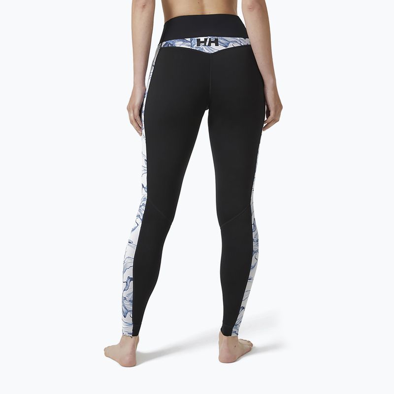 Leggings in neoprene da donna Helly Hansen Waterwear nero 2