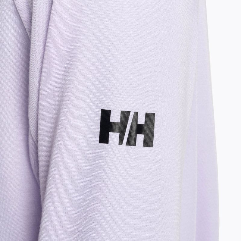 Felpa con cappuccio Helly Hansen Inshore donna lilatech 7