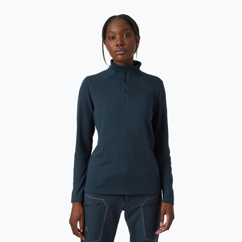 Felpa Helly Hansen Inshore 1/2 Zip Pullover donna navy