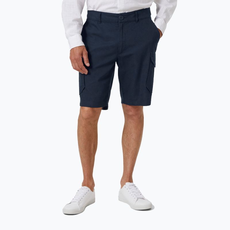 Pantaloncini da vela da uomo Helly Hansen Bermuda Cargo 2.0 navy