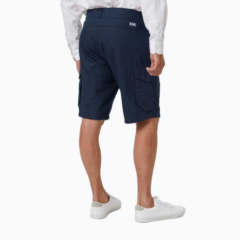 Pantaloncini da vela da uomo Helly Hansen Bermuda Cargo 2.0 navy 2