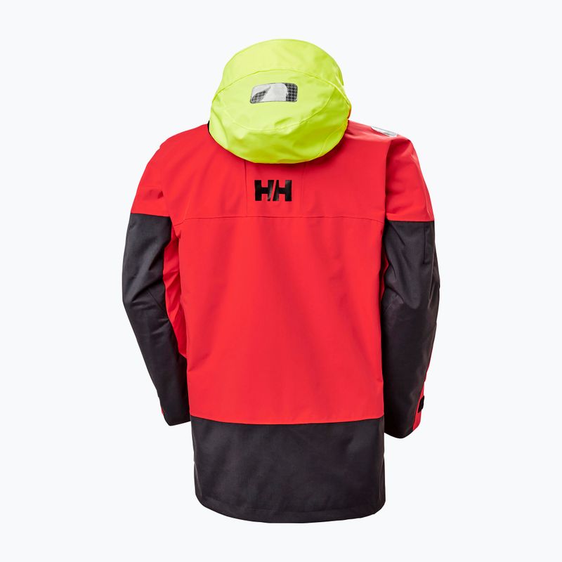 Giacca da vela da uomo Helly Hansen Skagen Offshore alert rosso 7