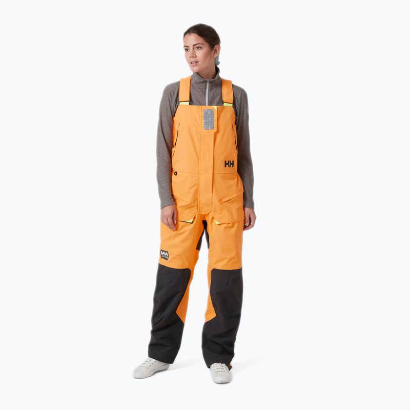 Helly Hansen Skagen Offshore Bib pantaloni da vela da donna arancione sorbetto