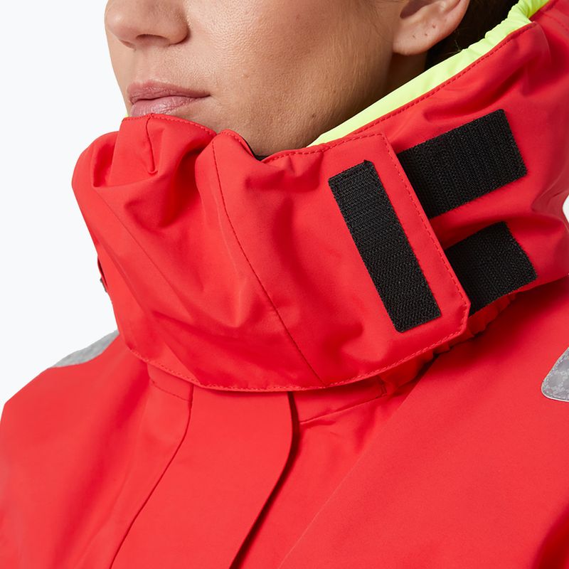 Giacca da vela da donna Helly Hansen Skagen Offshore alert red 5