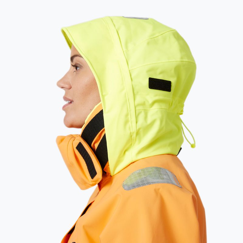 Giacca da vela Helly Hansen Skagen Offshore arancione sorbetto da donna 5