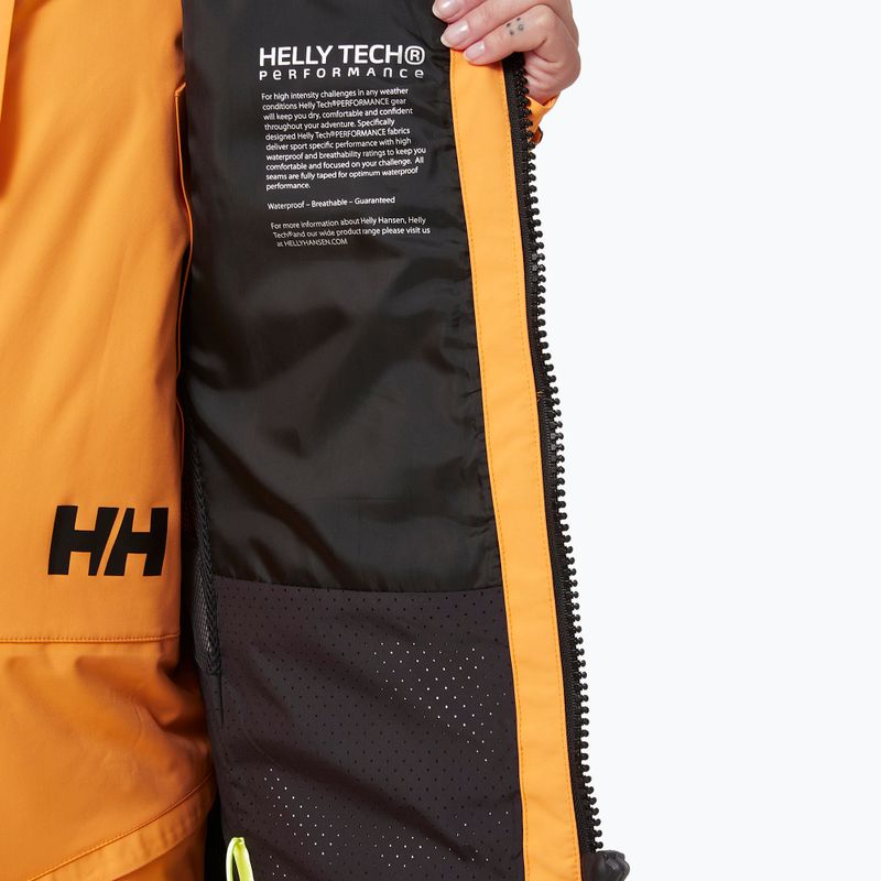 Giacca da vela Helly Hansen Skagen Offshore arancione sorbetto da donna 6