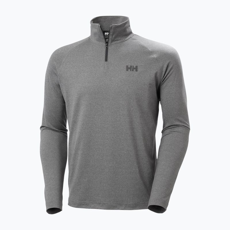 Felpa trekking Helly Hansen da uomo Verglas 1/2 Zip ebano 4