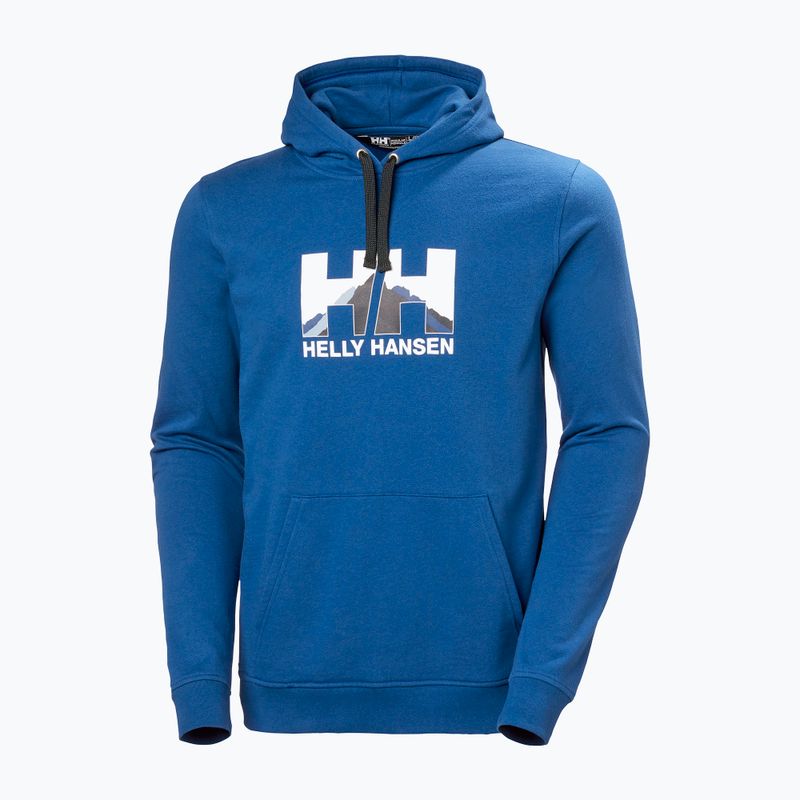 Felpa con cappuccio Helly Hansen Nord Graphic Pull Over Uomo deep fjord 5