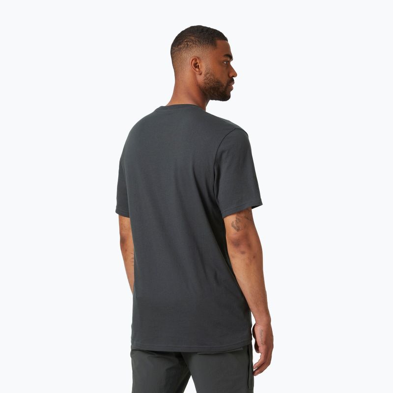 Camicia da trekking Helly Hansen Nord Graphic ebano da uomo 2