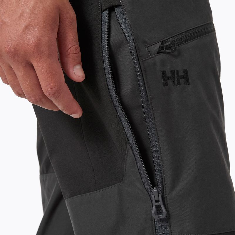 Pantaloni da trekking Helly Hansen da uomo Verglas Tur ebano 4