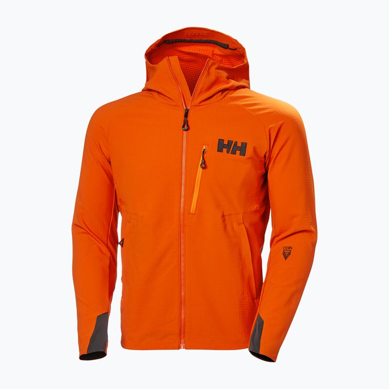 Giacca softshell da uomo Helly Hansen Odin Pro Shield patrol arancione 7