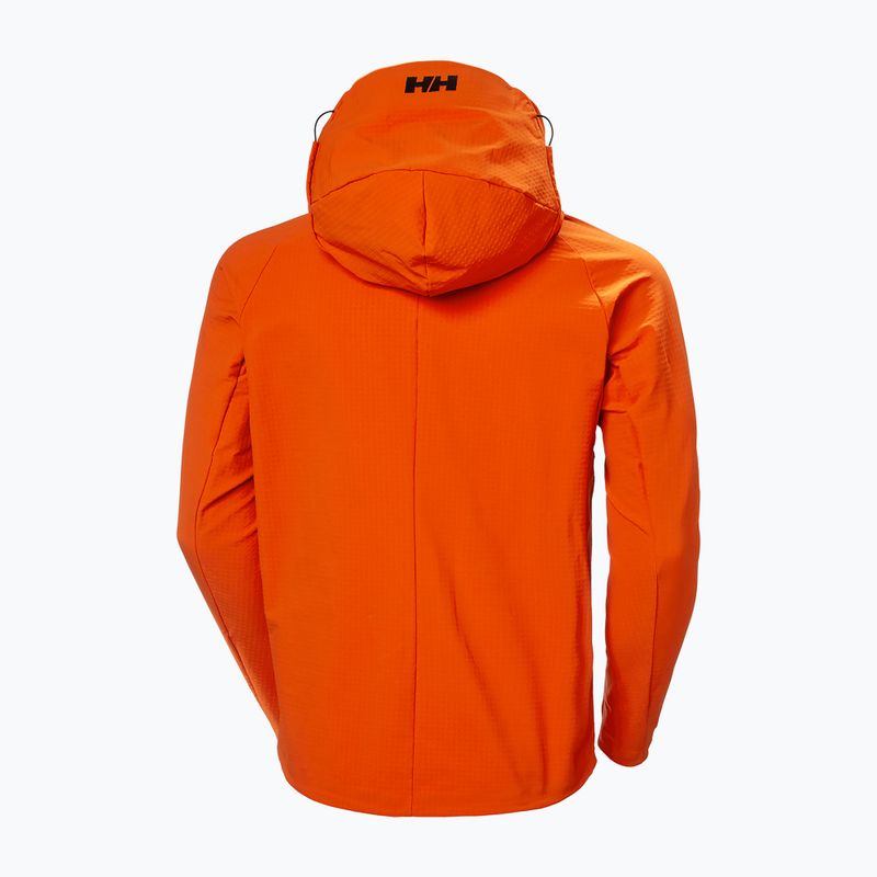 Giacca softshell da uomo Helly Hansen Odin Pro Shield patrol arancione 8