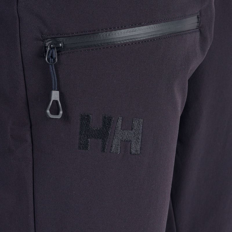 Pantaloni softshell Helly Hansen da donna Odin Muninn 2.0 nero 4