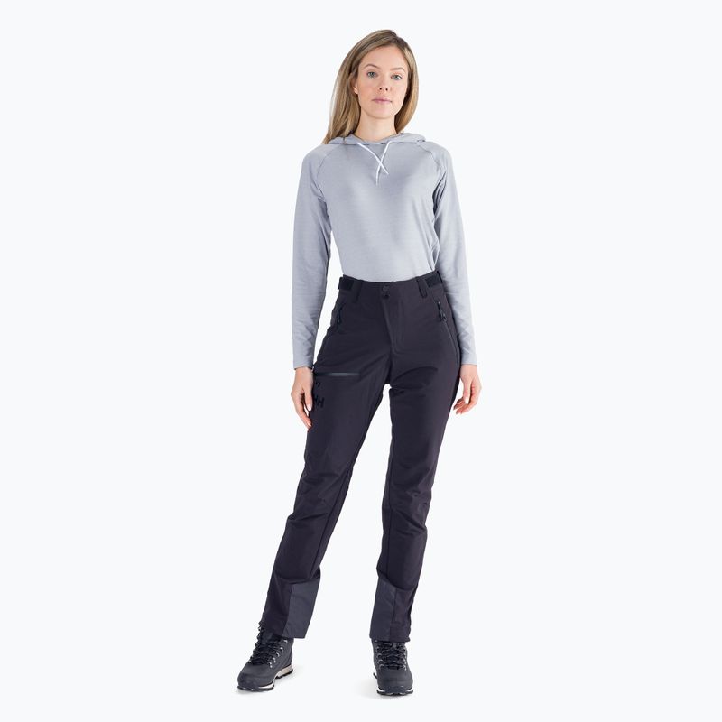 Pantaloni softshell Helly Hansen da donna Odin Muninn 2.0 nero 6