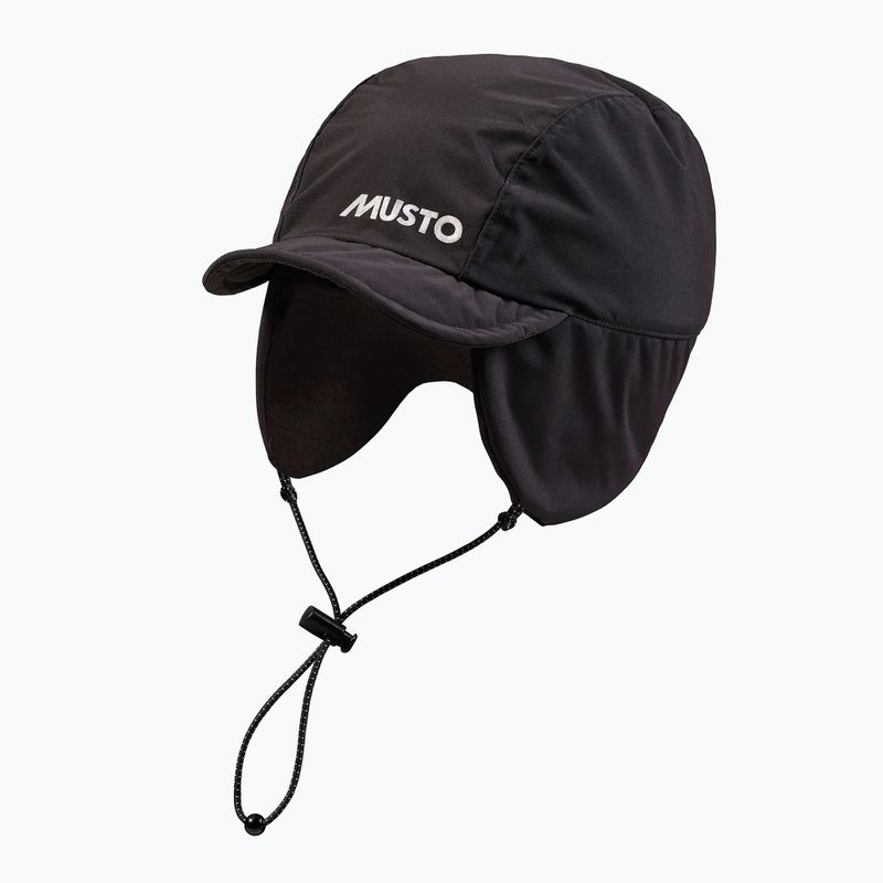 Musto MPX Cappello impermeabile foderato in pile nero