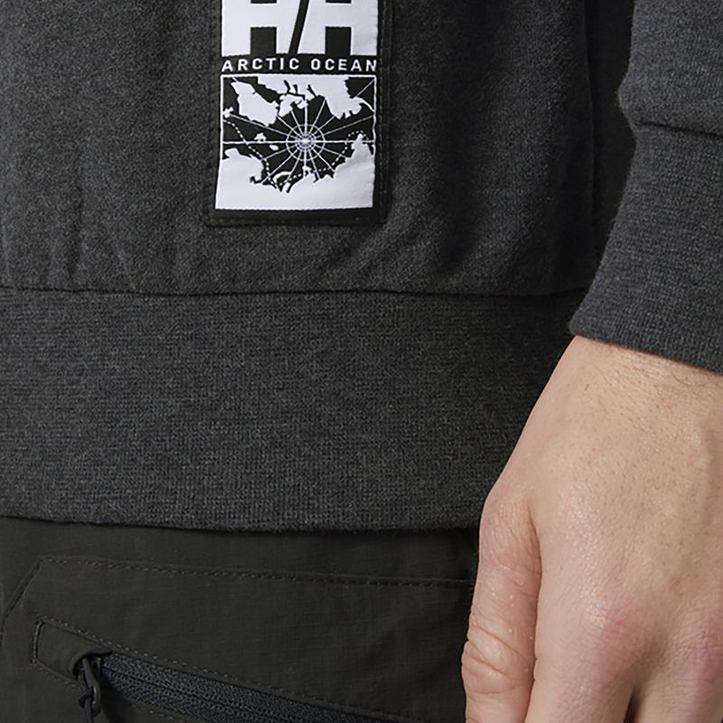 Maglione Helly Hansen Arctic Ocean uomo ebano melange 3