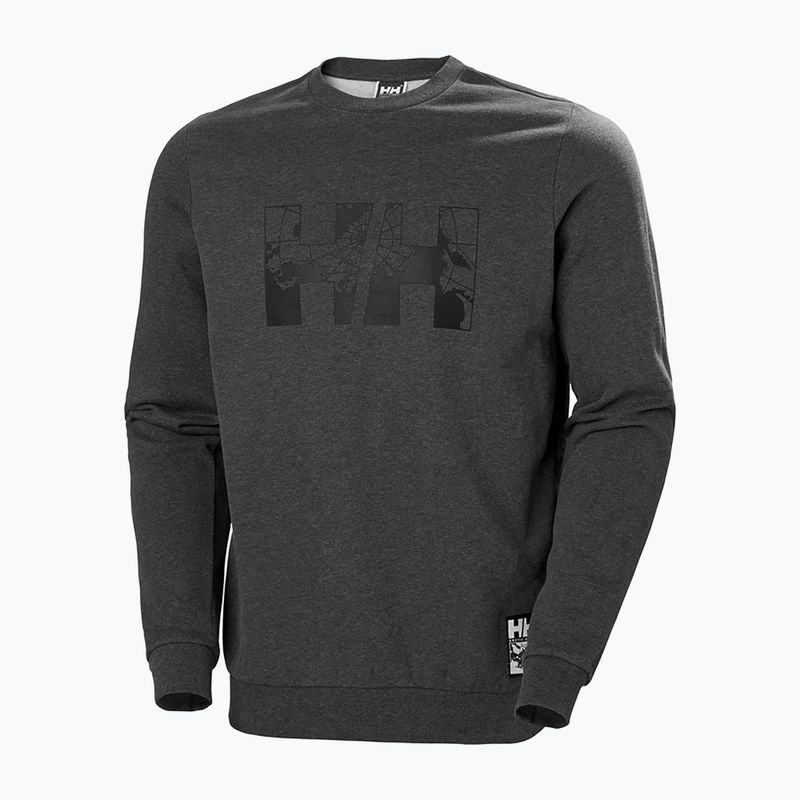 Maglione Helly Hansen Arctic Ocean uomo ebano melange 4