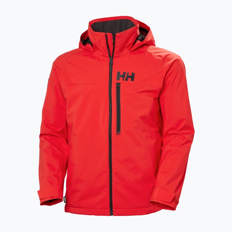 Giacca da vela da uomo Helly Hansen Hp Racing Lifaloft Allarme con cappuccio rosso 6