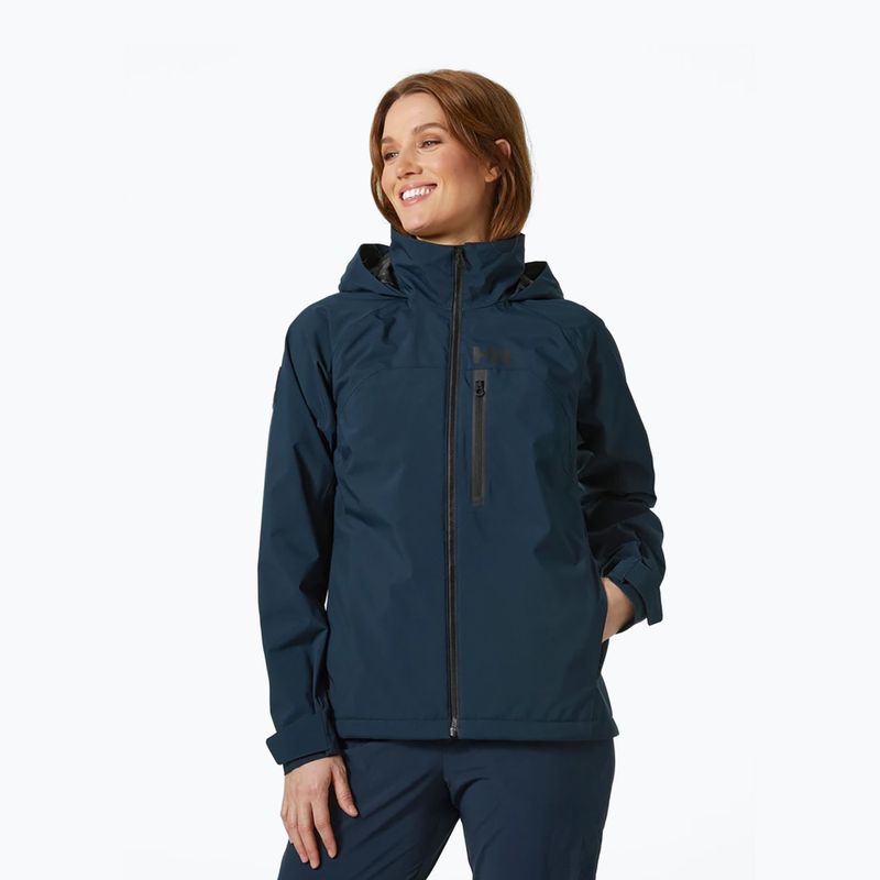 Giacca da vela da donna Helly Hansen Hp Racing Lifaloft Hooded navy