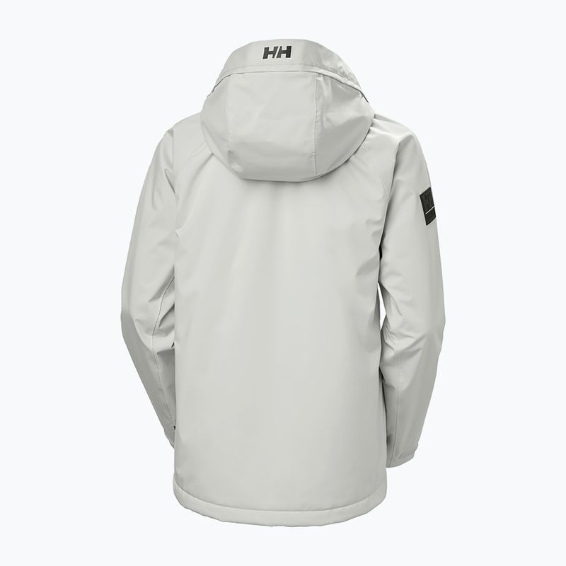 Giacca da vela donna Helly Hansen Hp Racing Lifaloft con cappuccio grigio scuro 8