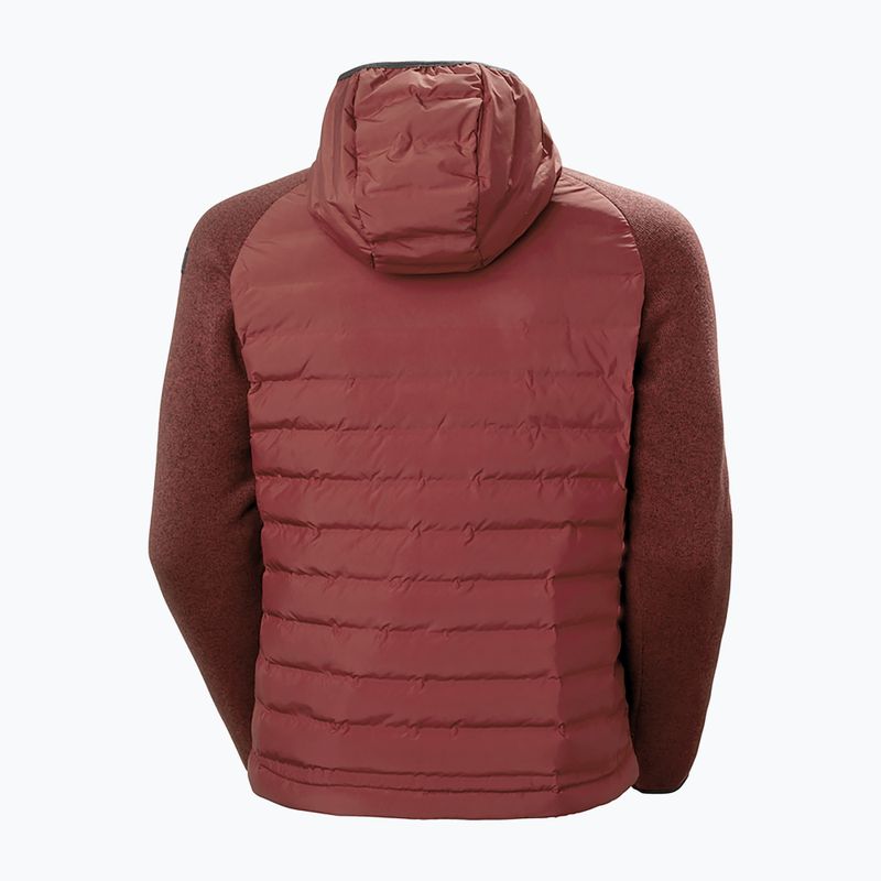 Helly Hansen giacca da vela da uomo Arctic Ocean Hybrid Insulator oxblood 7