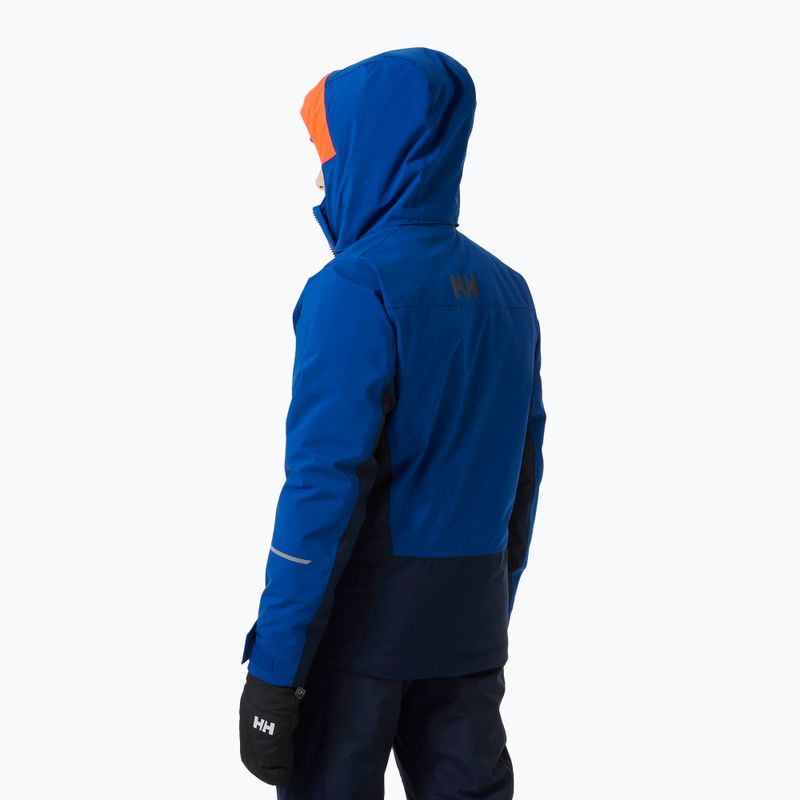 Giacca da sci Helly Hansen Quest deep fjord per bambini 4