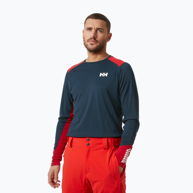 Helly Hansen Lifa Active Crew a manica lunga termica da uomo, navy