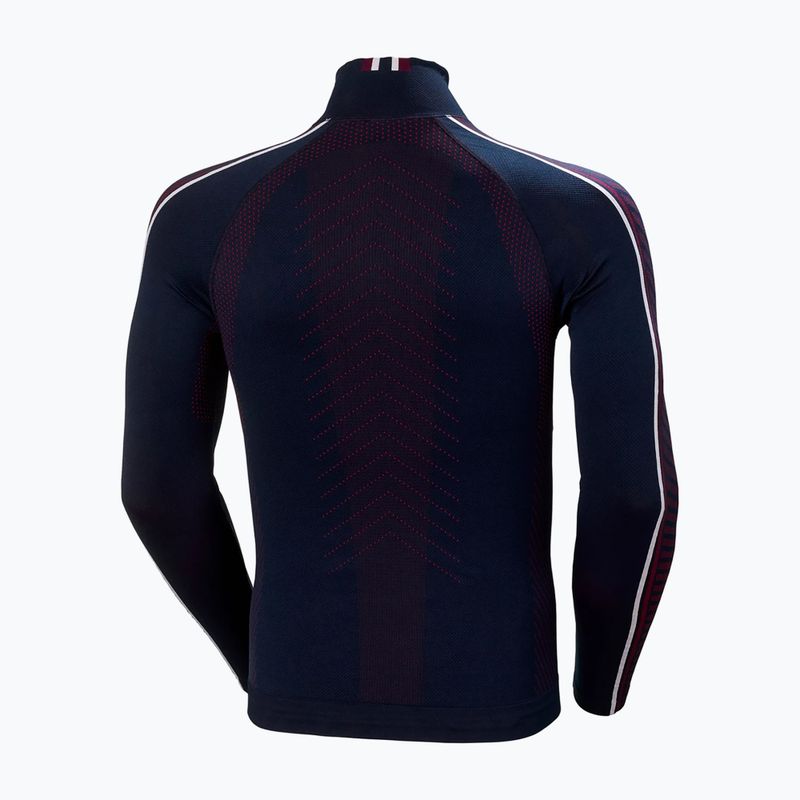Helly Hansen H1 Pro Lifa Race manica lunga termica da uomo navy 5