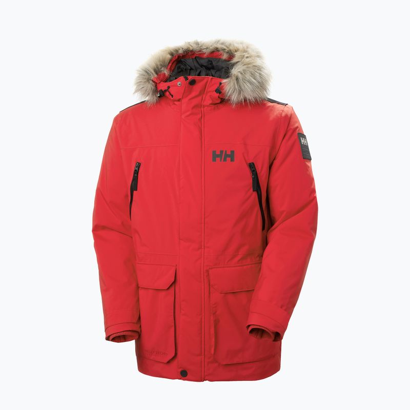 Giacca invernale da uomo Helly Hansen Reine Parka rosso 5