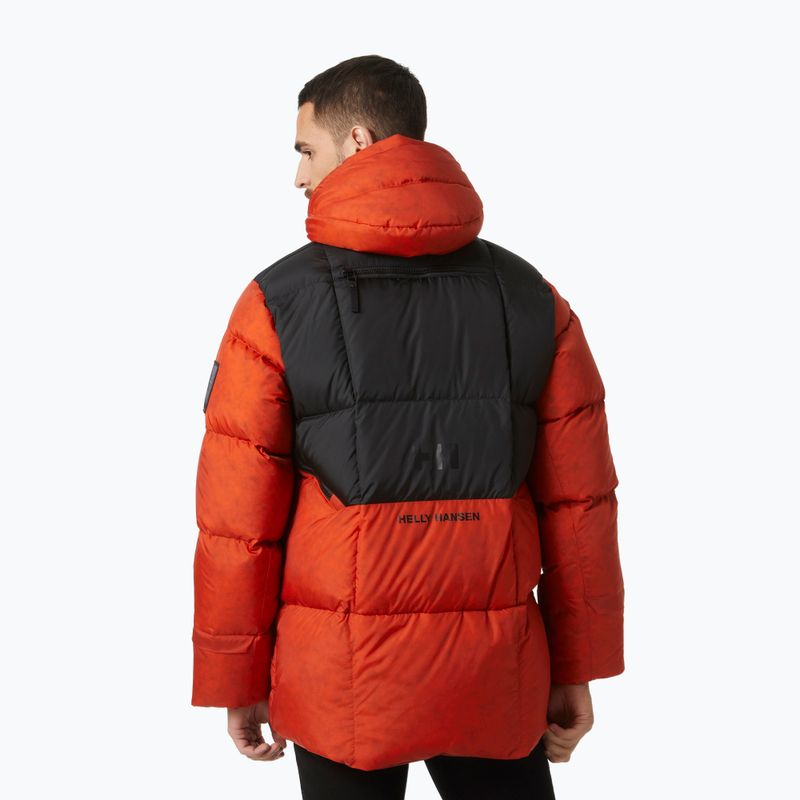 Piumino da uomo Helly Hansen Arctic Patrol H2 Flow Parka arancione 2