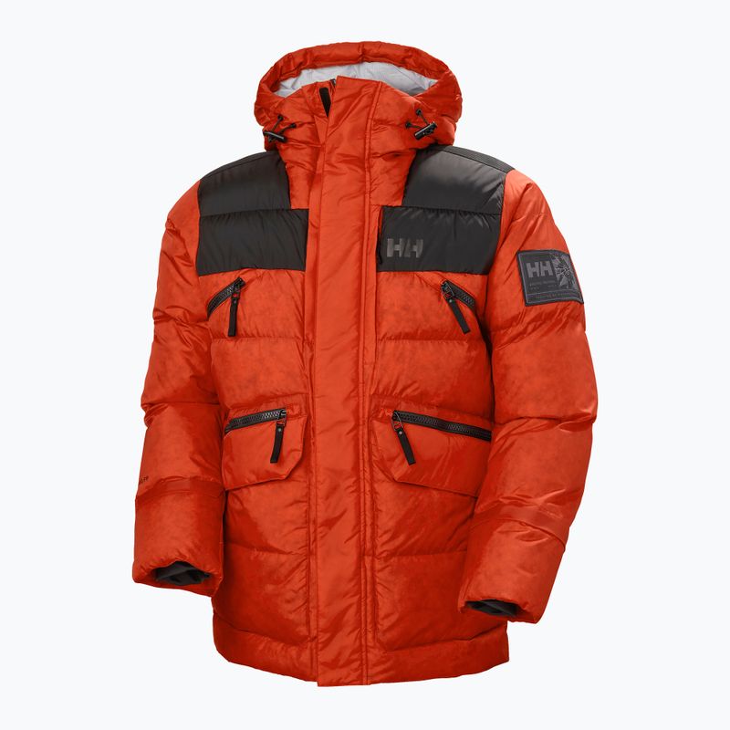 Piumino da uomo Helly Hansen Arctic Patrol H2 Flow Parka arancione 9