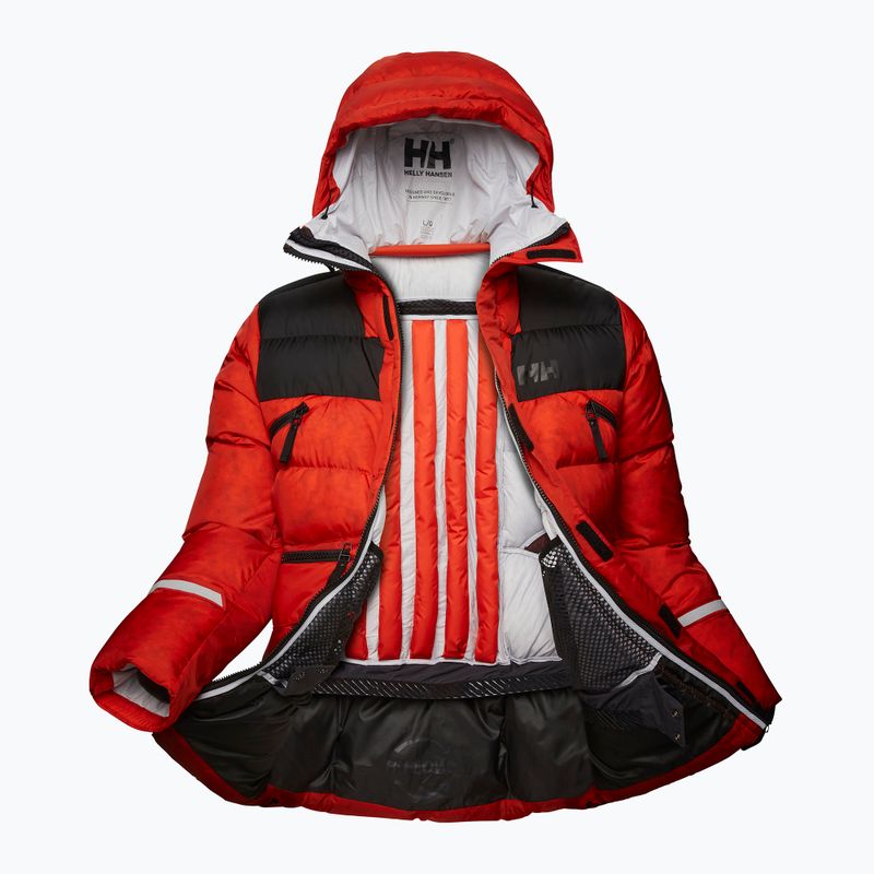 Piumino da uomo Helly Hansen Arctic Patrol H2 Flow Parka arancione 10