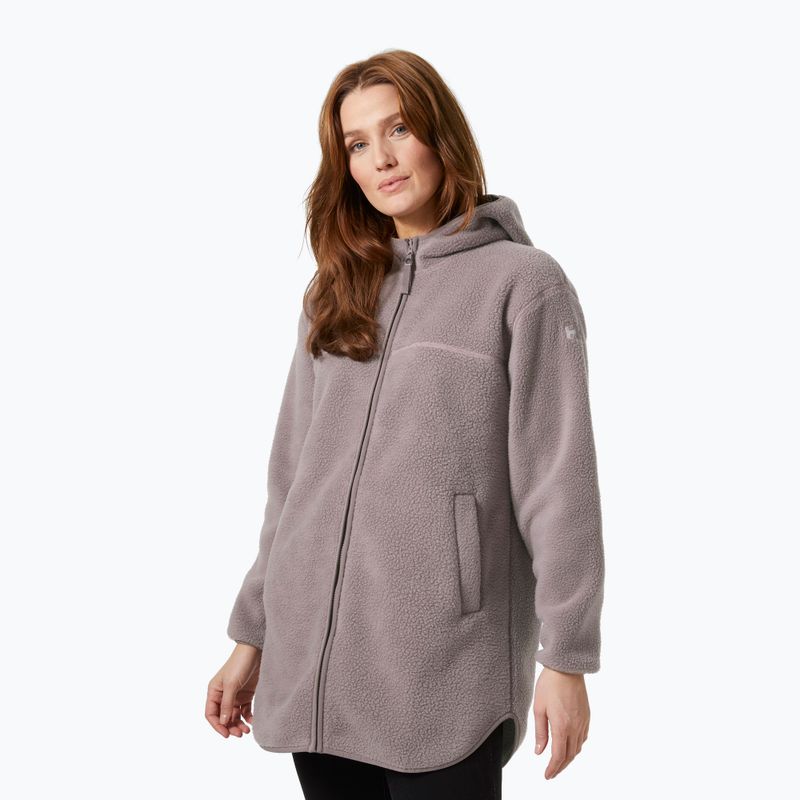 Giacca trekking donna Helly Hansen Maud Pile grigio passero