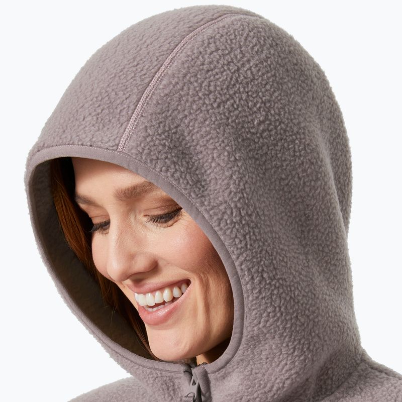 Giacca trekking donna Helly Hansen Maud Pile grigio passero 3
