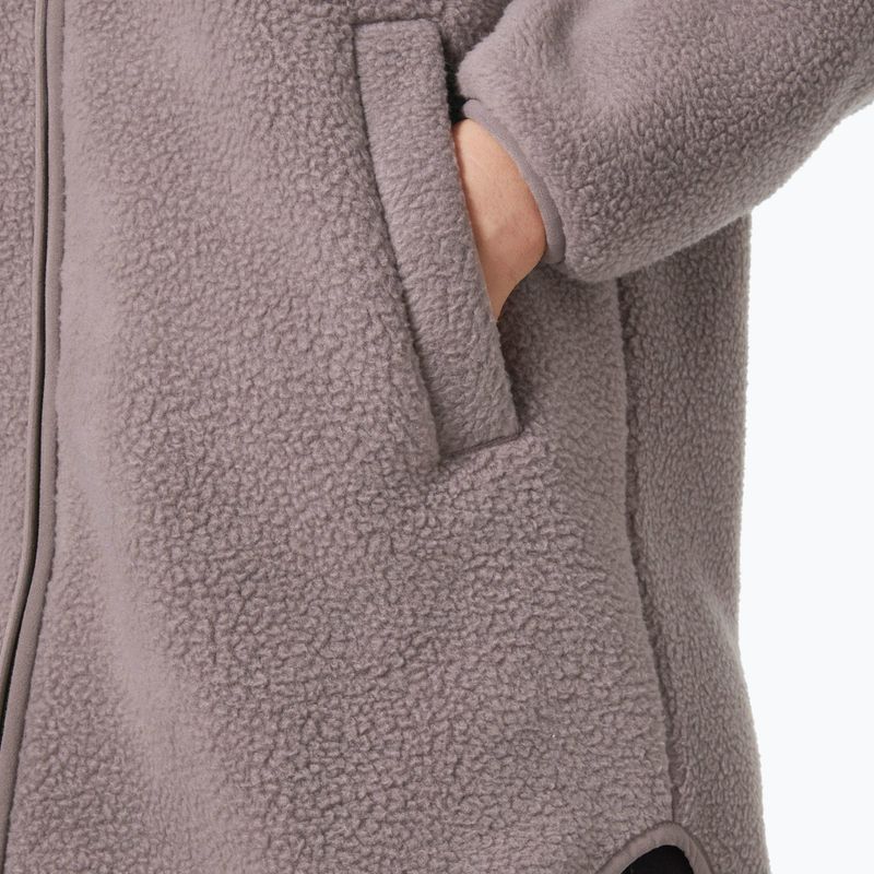 Giacca trekking donna Helly Hansen Maud Pile grigio passero 4