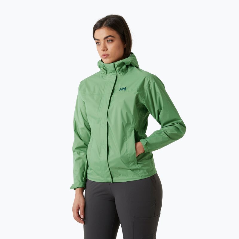 Giacca da pioggia Helly Hansen da donna Loke jade 2.0