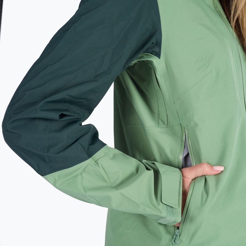 Giacca da pioggia Helly Hansen da donna Verglas 3L Shell jade 2.0 5