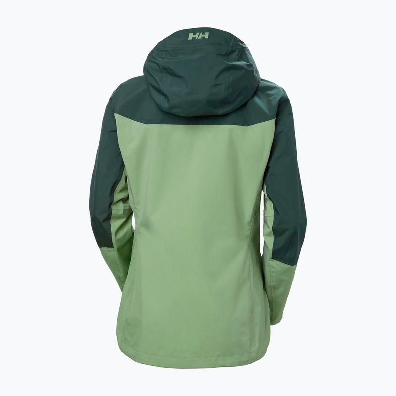 Giacca da pioggia Helly Hansen da donna Verglas 3L Shell jade 2.0 9