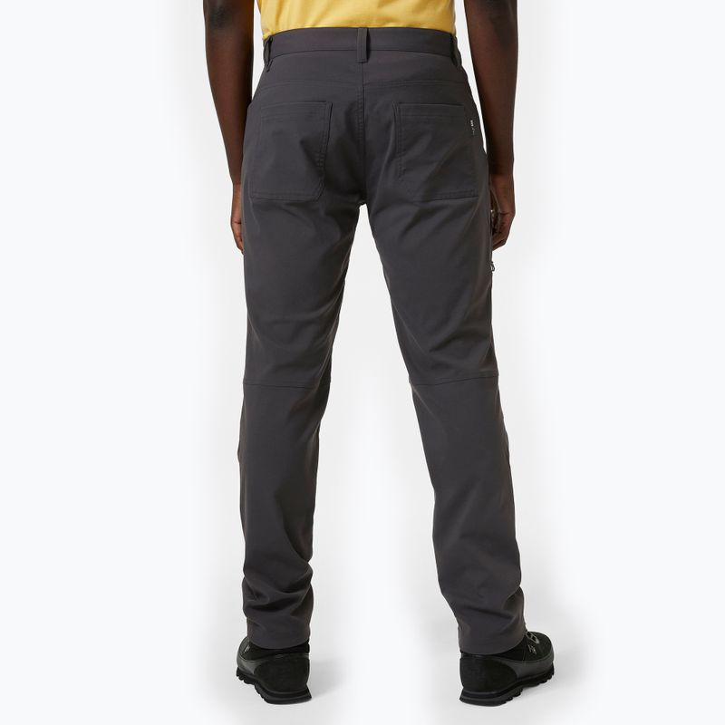 Pantaloni da trekking da uomo Helly Hansen Holmen 5 Pocket ebano 2