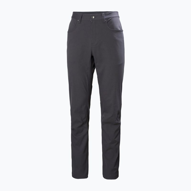 Pantaloni da trekking da uomo Helly Hansen Holmen 5 Pocket ebano 4