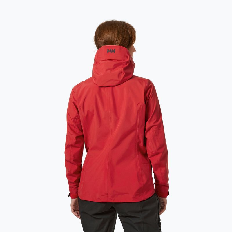 Helly Hansen Odin 9 Worlds 2.0 giacca antipioggia donna rosso 6