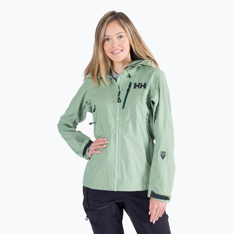 Giacca antipioggia Helly Hansen donna Odin 9 Worlds 2.0 jade 2.0