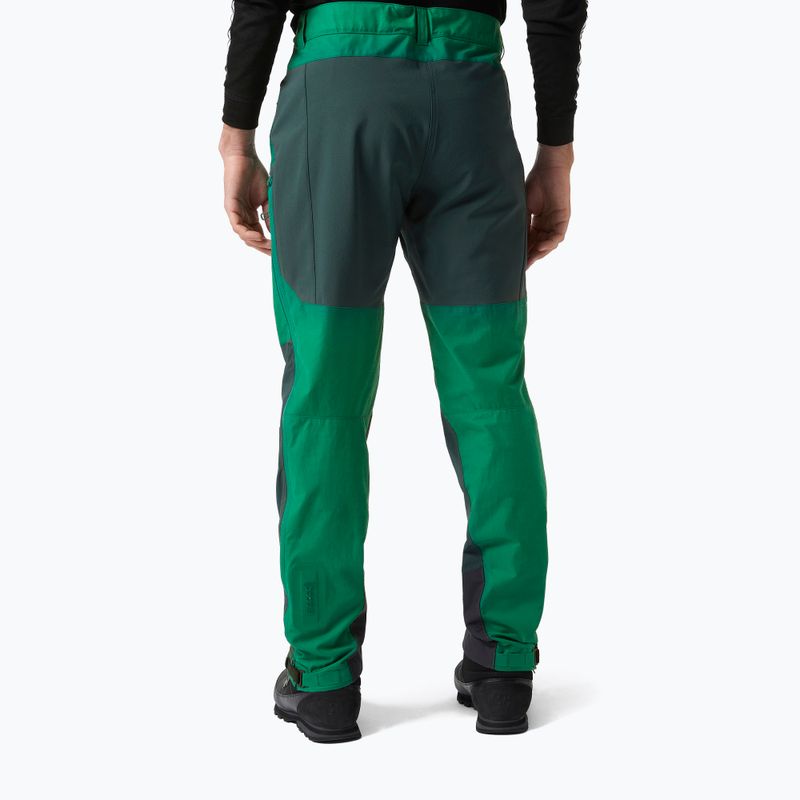 Pantaloni da trekking Helly Hansen da uomo Verglas Tur malachite 2