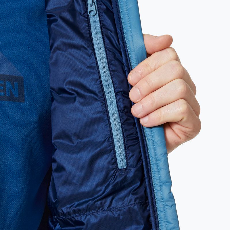 Uomo Helly Hansen Verglas Piumino isolante con cappuccio blu nebbia 3