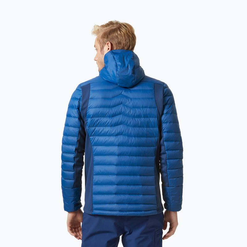 Giacca uomo Helly Hansen Verglas Hooded Down Hybrid Ins deep fjord 2