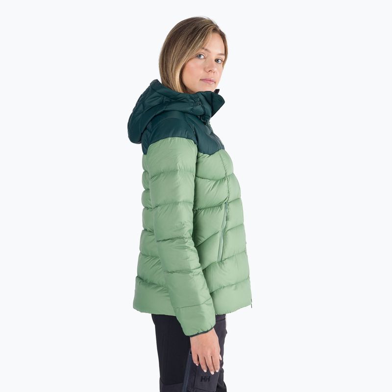 Piumino Helly Hansen da donna Verglas Glacier Down jade 2.0 2