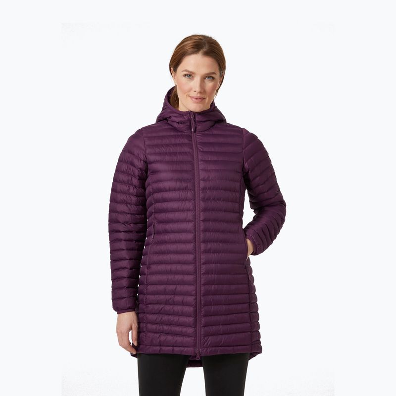 Helly Hansen cappotto da donna in piuma Sirdal Long Insulator ametista