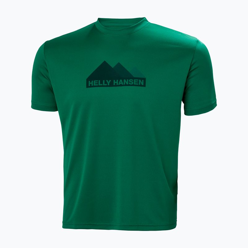 Maglietta trekking uomo Helly Hansen HH Tech Graphic malachite 4