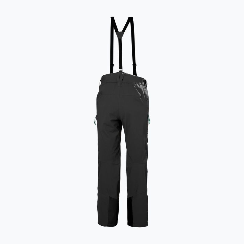 Pantaloni da sci Helly Hansen da uomo Verglas Bc ebano 6