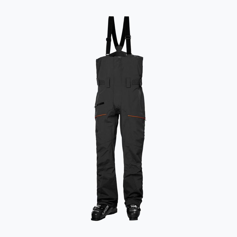 Pantaloni da sci da uomo Helly Hansen Sogn Bib Shell black 5